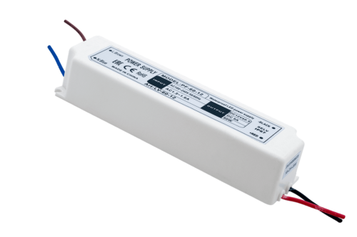 Блок Питания для ленты IP 67 пластик 60 W, 12V