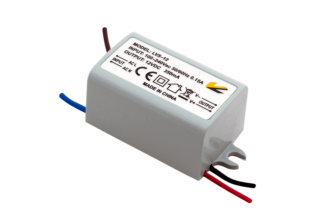 Блок Питания для ленты IP 67 пластик 5 W, 12V — изображение 2