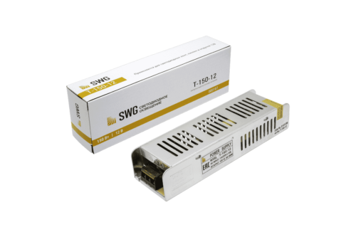 Блок питания компактный (узкий), 150 W, 12V