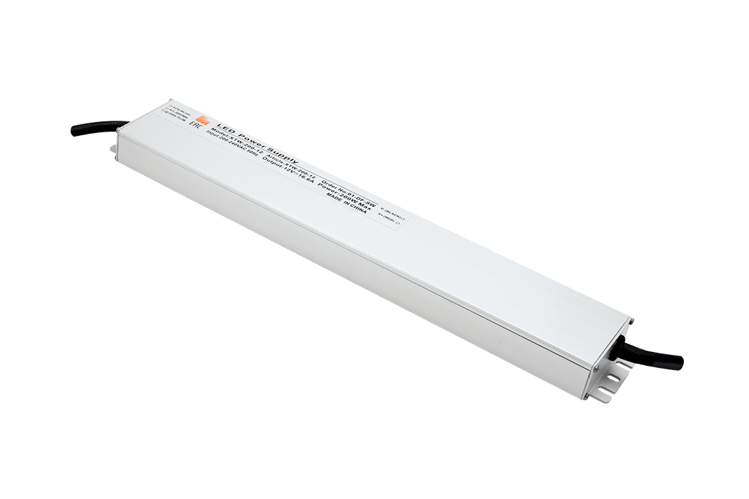 Ультратонкий блок питания в металлическом корпусе, IP67, 200W, 12V — изображение 4
