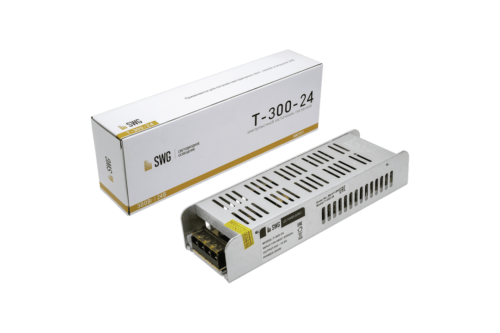 Блок питания компактный (узкий), 300 W, 24V
