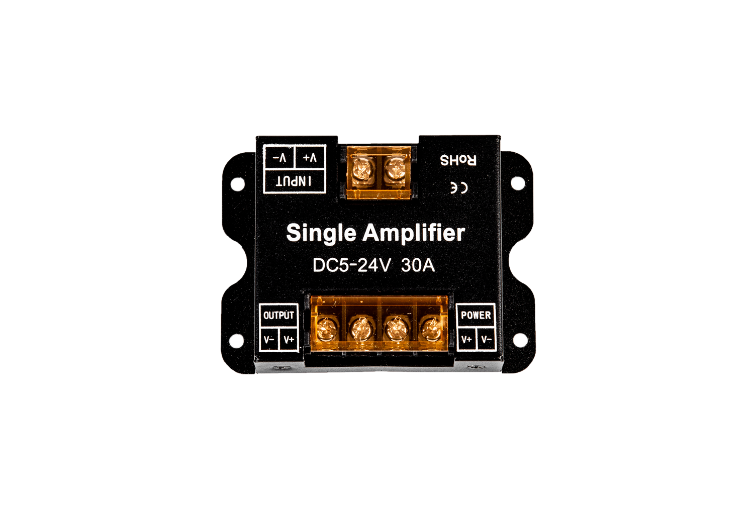 Усилитель, 30А,Черный, AMP-DIM-30A-BL