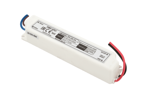 Блок Питания для ленты IP 67 пластик 20 W, 24V