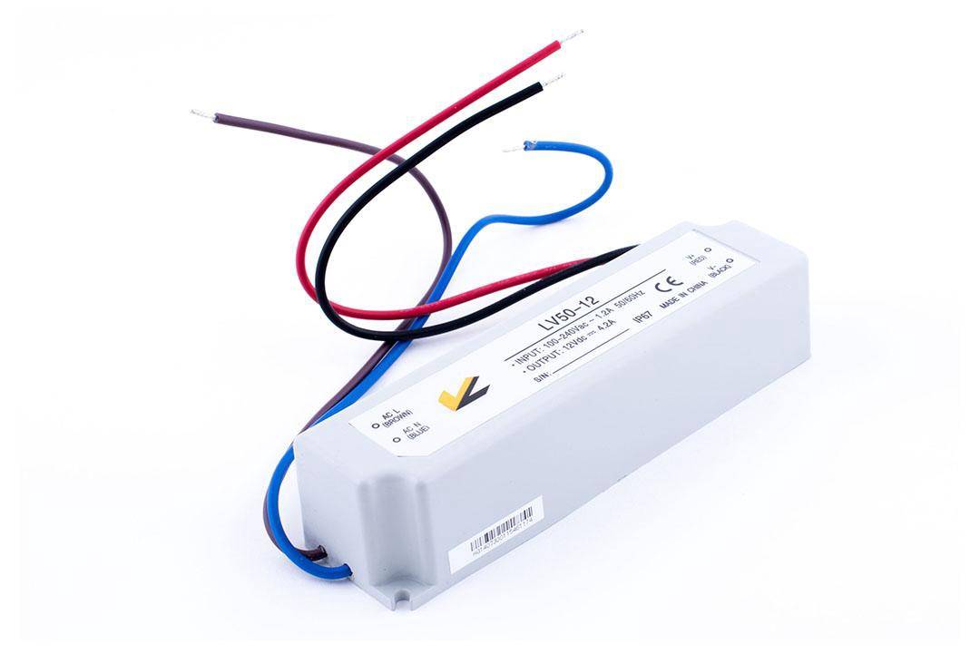 Блок Питания для ленты IP 67 пластик 50 W, 12V — изображение 6