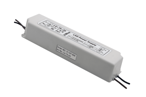 Блок Питания для ленты IP 67 пластик 75 W, 24V