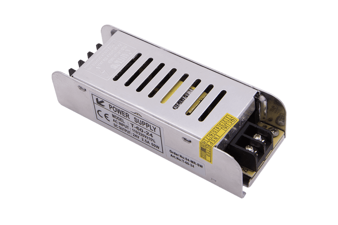 Блок питания компактный (узкий), 60 W, 24V — изображение 2