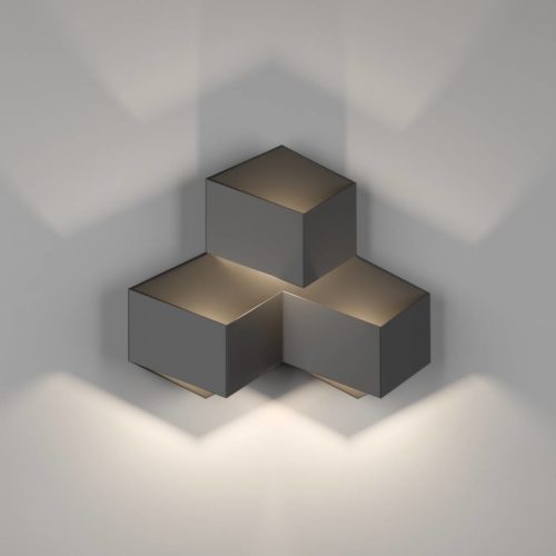 Бра декоративное PALMIRA, Черный, 6Вт, 4000K, IP20, GW-1101-3-6-BL-NW
