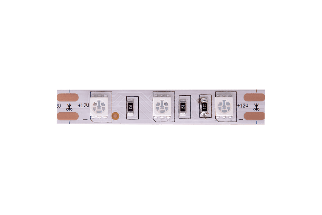 Лента светодиодная эконом 5050, 60 LED/м, 14,4 Вт/м, 12В , IP20, Цвет: Синий — изображение 3