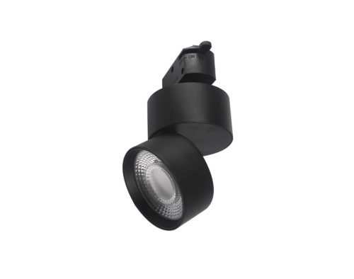 Трековый светильник 10W Черный 3000К R-STR-BL-WW